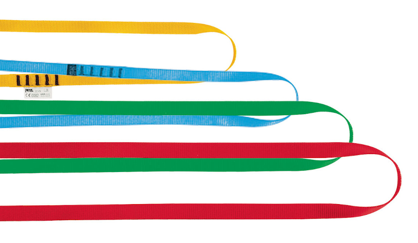 Sangle Anneau - jaune 60cm