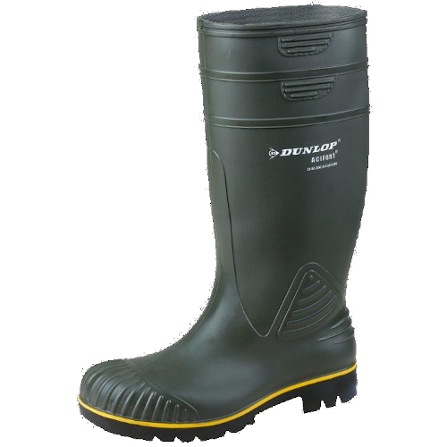 Bottes de travail 45 - Dunlop Ede vert